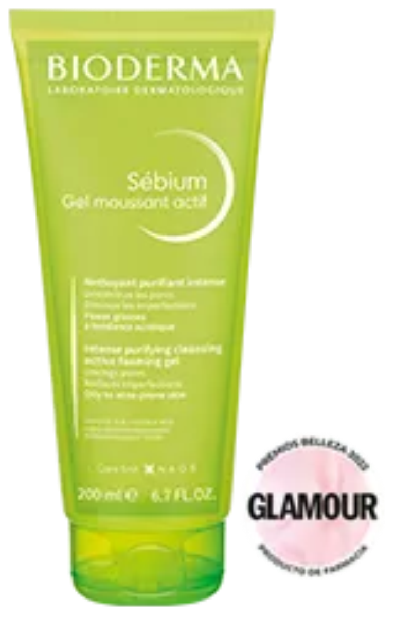 BIODERMA SEBIUM GEL MOUSSANT ACTIF 200 ML